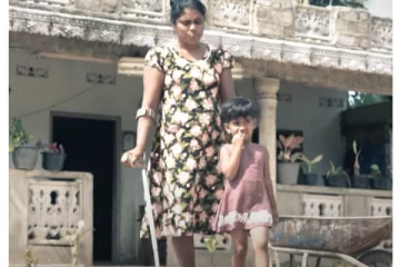 கேப்பாப்புலவு கிராமத்தில் களமாடி காலை இழந்த விஜிதாவின் சோகக் கதை