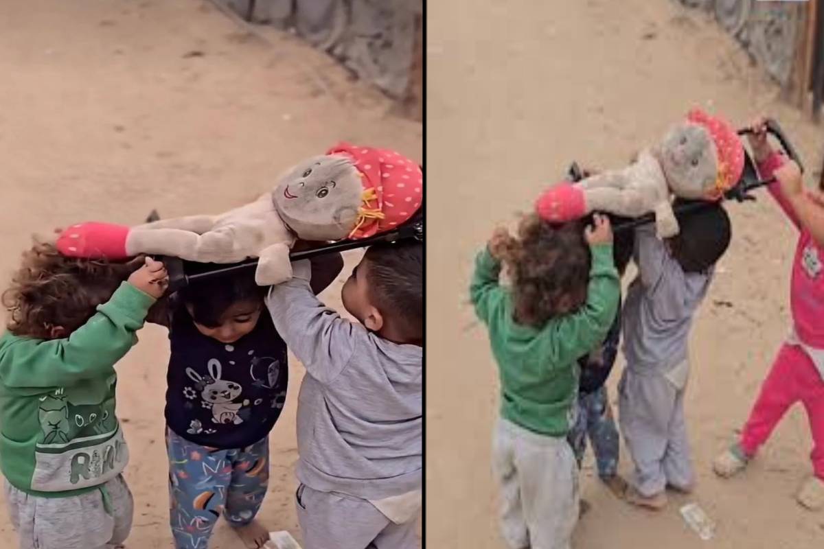 பொம்மைக்கு இறுதி சடங்கு ; குழந்தைகள் மனதில் பதிந்த போரின் கொடுமை | Funeral Doll Cruelty War Imprinted Children Minds