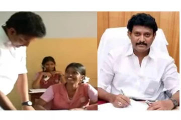 +2 தேர்வு தொடங்கியது - சென்னை சந்தோமில் உள்ள தேர்வு மையத்தை பார்வையிட்டார் அமைச்சர் அன்பில் மகேஷ்