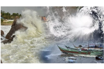 ஆந்திராவை புரட்டிப்போட்ட ‘அசானி புயல்’ - 1000 ஏக்கர் பயிர்கள் சேதம் - மக்களின் இயல்பு வாழ்க்கை பாதிப்பு