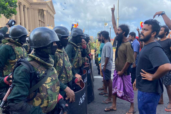 வெறிச்சோடிய ‘கோட்டா கோ கம’! | Deserted Gota Go Gama