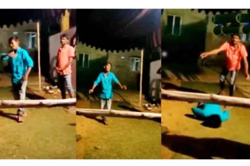 மக்களை மகிழ்விக்க நடனம் ஆடிய இளைஞர் - சட்டென கீழே விழுந்து உயிரிழந்தால் மக்கள் அதிர்ச்சி!