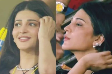 CSK படுதோல்வி!! உடைந்துப்போய் கண்ணீர் விட்டு அழுத நடிகை ஸ்ருதி ஹாசன்..