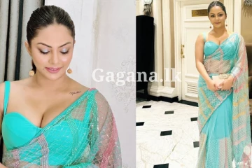 ශලනි කොහෙද මේ සාරියකින් හැඩ වෙලා යන්නෙ.. බලන්නකෝ ලස්සන..(PHOTOS)