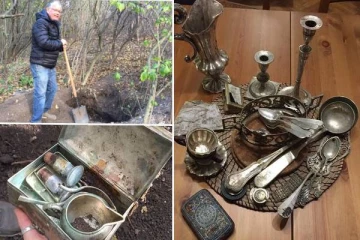 80 ஆண்டுகளுக்கு முன்பு புதைக்கப்பட்ட பொக்கிஷம்...தந்தை விட்டுச் சென்ற வரைபடத்தை பயன்படுத்தி அசத்திய மகன்