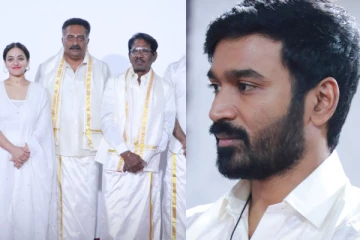 பூஜையுடன் தொடங்கிய D44 திரைப்படம், படக்குழுவுடன் தனுஷ்