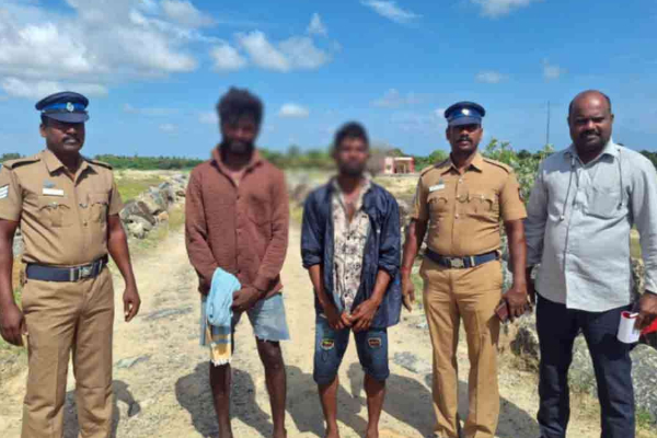 யாழை சேர்ந்த இரு இளைஞர்கள் தமிழக கடற்கரையில் கைது | Two Youths Jaffna Arrested On Tamil Nadu Beach