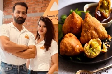 வேலையை விட்டுட்டு சமோசா விற்ற தம்பதி - தினம் 12 லட்சம் வருமானமாம்.!