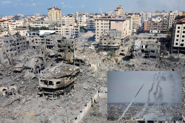 காஸா வைத்தியசாலை மீது இஸ்ரேல் வான்தாக்குதல் | Israeli Airstrike Gaza Hospital Kills 8 Health