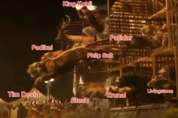 IPL 2025 : வாள் தூக்கி நின்னான் பாரு ஜித்தேன் சர்மா!! RCB மீம்ஸ்கள்...