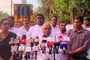 சஜித்தும் ரணிலும் தேவையில்லை! அரியநேத்திரனுக்கு வாக்களிப்போம்: அருட்தந்தை ஜோசப்மேரி