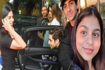 ஷாருக்கான் மகளுடன் அமிதாப்பச்சன் பேரன் டேட்டிங் : பரபரப்பில் பாலிவுட்