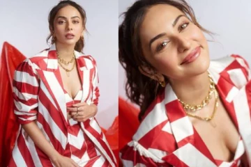 வித்தியாசமான மாடர்ன் ஆடை!! நடிகை ரகுல் ப்ரீத் சிங்கின் புகைப்படங்கள்..