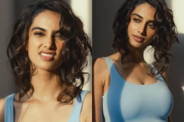 இறுக்கமான டிசர்ட்!! நடிகை மீனாட்சி செளத்ரியின் கிளாமர் லுக் புகைப்படங்கள்..