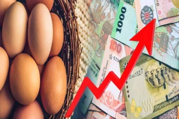 மீண்டும் அதிகரிக்கப்பட்டுள்ள உள்ளூர் முட்டைகளின் விலை