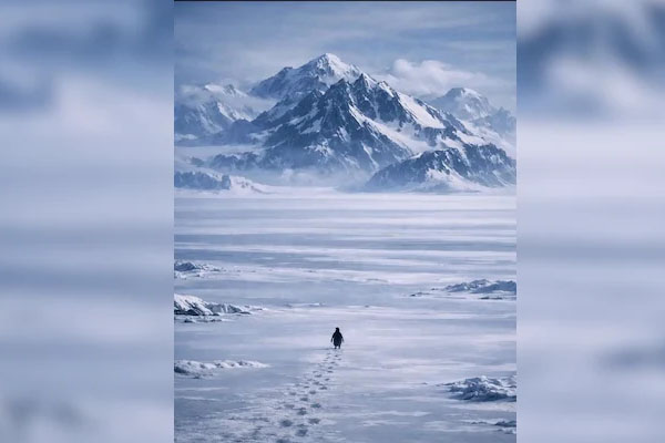 ஒட்டு மொத்த உலகத்தை குழப்பத்தில் ஆழ்த்திய பென்குயின் | Penguin Headed For The Mountains
