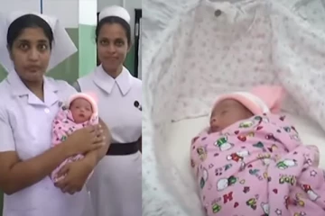 கர்ப்பபைக்கு வெளியே வளர்ந்த குழந்தை: இலங்கை வைத்தியர்கள் சாதனை