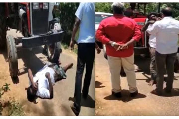 2 EMI தான்யா கட்டல... என் டிராக்டரை பறிமுதல் செய்யாதீங்க... வங்கி ஊழியரிடம் தனி ஆளாக போராடிய விவசாயி