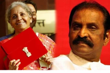 இதை கவனிச்சீங்களா - நிதியமைச்சர் குறித்து வைரமுத்து பரபரப்பு பதிவு!