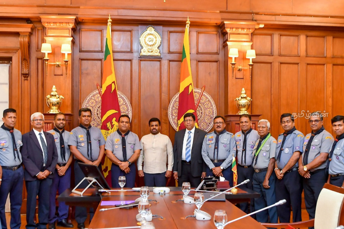 இலங்கை சாரணர் இயக்கத்துக்கும் ஜனாதிபதிக்கு இடையில் சந்திப்பு | Meeting Between Sri Lanka Scout Association Anura இலங்கை சாரணர் இயக்கத்துக்கும் ஜனாதிபதிக்கு இடையில் சந்திப்பு | Meeting Between Sri Lanka Scout Association Anura