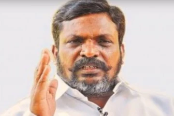 ''அதிமுக மீது சவாரி செய்து தமிழகத்தில் வலிமை பெறலாம் என பாஜக நினைக்கிறது'' -தொல்.திருமாவளவன்