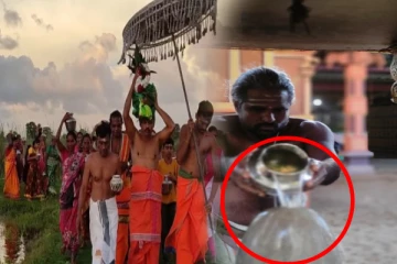 மஹா சிவராத்திரி; பாலாறு தீர்த்தம் எடுத்து அபிக்ஷேகம்