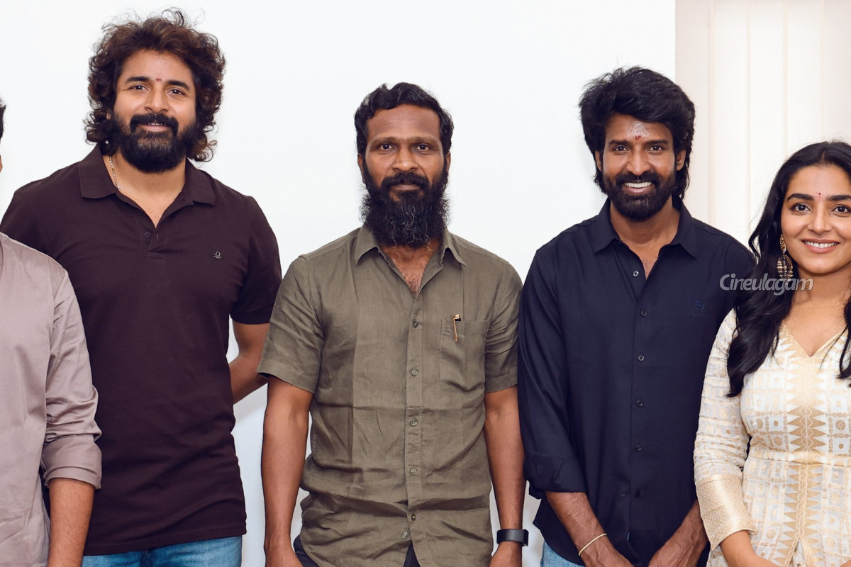 முன்னணி இயக்குனருடன் சூரி கூட்டணி! பூஜையில் சிவகார்த்திகேயன் | Soori 7 Movie Poojai