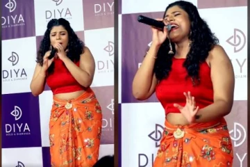 மேடையில் உன்னி மேனன் குரலில் பாடி அசத்திய இளம்பெண்.. பார்த்து மெய்சிலிர்த்த நெட்டிசன்கள்