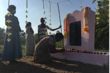 கொல்லப்பட்ட தமிழ் உறவுகளின் நினைவு தினம் அனுஷ்டிப்பு