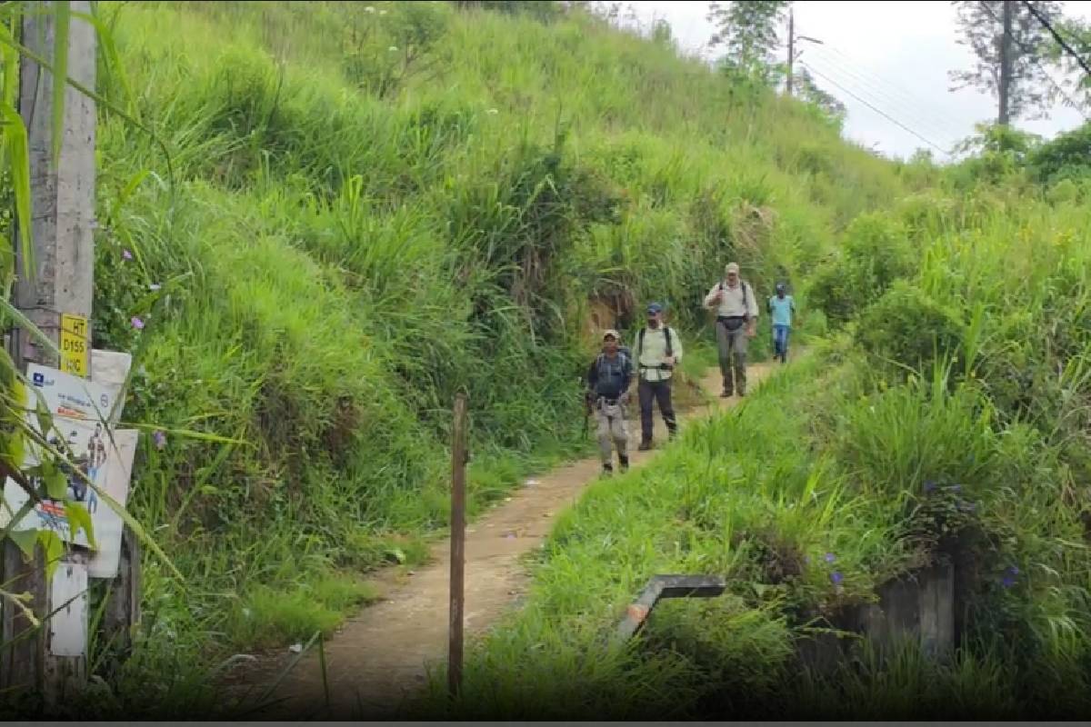 புதிய சுற்றுலாப் பாதையை அறிமுகப்படுத்தி நடைபயணம் | Walk From Point Pedro To Dondra Head Tourist Trail