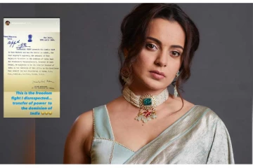 1947 ஆம் ஆண்டு போர் நடந்து சுதந்திரம் கிடைத்ததா? - நடிகை கங்கனா மீண்டும் சர்ச்சை கேள்வி