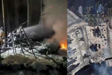 பெலாரஸ் நோக்கி திரும்பி கொண்டிருந்த  சரக்கு விமானம் விபத்து!  9 பேர் உயிரிழப்பு