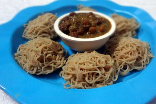 5 நிமிடத்தில் பூ மாதிரி கம்பு இடியாப்பம்...இனி தினமும் செய்து ருசியுங்கள்! | Kambu Idiyappam Recipe