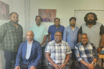 பிரித்தானியாவில் ஜனநாயக தமிழ் தேசியக் கூட்டணியினர் முக்கிய சந்திப்பு