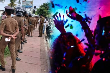 கொழும்பில் விருந்து நடந்த பகுதியை சுற்றிவளைத்த பொலிஸார் - 21 பேர் அதிரடியாக கைது