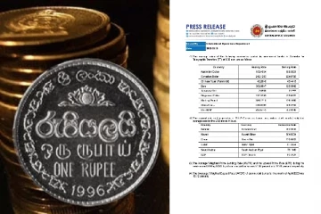 ரூபாவின் பெறுமதியில் ஏற்பட்ட மாற்றம்! தொடர் வீழ்ச்சியில் டொலர்