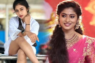 சீரியலில் மட்டும் ஹோம்லி ஆனால் நிஜத்தில் படு கவர்ச்சி.. வைஷ்ணவி இப்படி மாறிட்டாரே!!