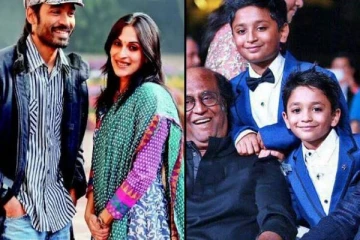 வைரலாகும் நடிகர் தனுஷின் இரு மகன்களின் புகைப்படம்! வெற்றி கொண்டாட்டமோ!