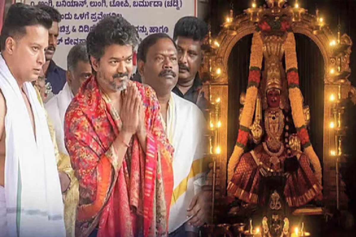 எம்ஜிஆர்., முதல் விஜய் வரை... கொல்லூர் மூகாம்பிகை கோவிலில் வாள் காணிக்கை மரபின் பின்னணி என்ன? | Why Vips Offering Sword Kollur Mookambikai Temple