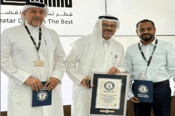 கட்டாரில் கின்னஸ் உலக சாதனை படைத்த இலங்கையர் சுக்கூர் முஹம்மது பர்ஸாத்