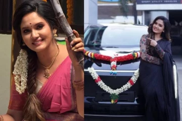 சீரியல் நடிகை சாய் காயத்ரி வாங்கிய புதிய கார்!! இத்தனை லட்ச ரூபாயாம்..