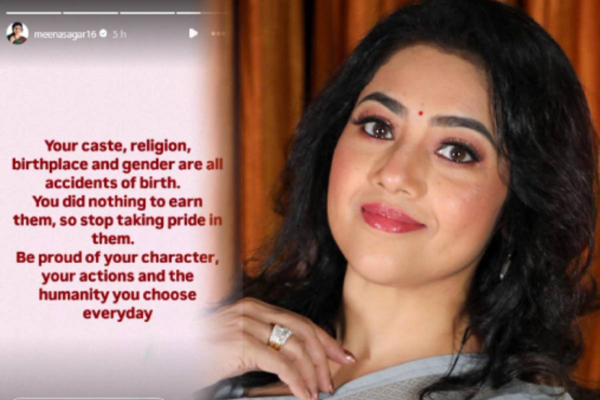 Actress Meena Viral Post: சாதி, மதம் குறித்து நடிகை மீனாவின் வைரல் பதிவு | Actress Meena Post About Religion Caste Viral
