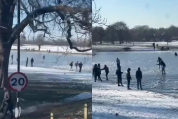 சிறுவர்கள் உயிரிழந்த ஓரிரு நாட்களுக்கு…மற்றொரு ஏரியில் விளையாடிய பிரித்தானிய இளைஞர்கள்: அதிர்ச்சி காணொளி!