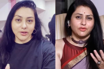 நான் மகிழ்ச்சியாக இல்லை. அழுததை பார்த்த இந்திக்காரர்!! நடிகை நமீதா எமோஷனல்...