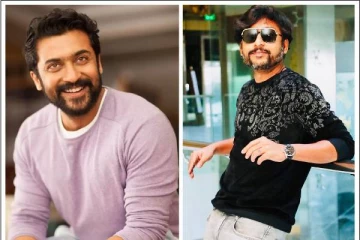 சூர்யா 45 - வது படம் குறித்து வெளிவந்த அதிரடி அப்டேட்.. RJ பாலாஜி வெளியிட்ட புகைப்படம்