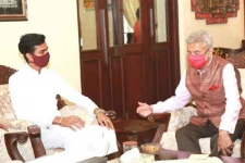 ஜீவன் தொண்டமானுக்கும், இந்திய வெளிவிவகார அமைச்சர் ஜெய்சங்கருக்கும் இடையில் சந்திப்பு