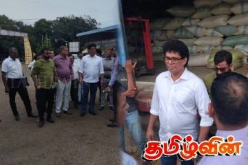 கிளிநொச்சி பொருளாதார மத்திய நிலையத்தை நேரடியாக பார்வையிட்ட வசந்த சமரசிங்க