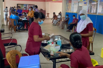 மன்னாரில் அரச உத்தியோகஸ்தர்களுக்கான பூஸ்டர் தடுப்பூசி செலுத்தும் நடவடிக்கை முன்னெடுப்பு(Video)