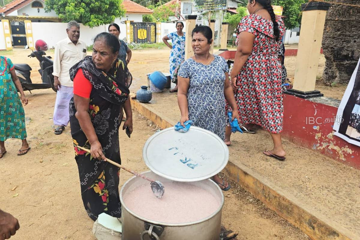 தமிழர் பகுதியில் முள்ளிவாய்க்கால் கஞ்சி வார நினைவேந்தல் ஆரம்பம் | Mullivaikkal Kanji Week Has Begun