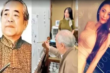 35 வயதான மாடல் அழகியை 4வது திருமணம் செய்துகொண்ட 85 வயது முதியவர்!